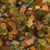 Mélange de cubes confits présenté en vrac, idéal pour préparer cakes, brioches, biscuits, nougats, desserts et pâtisseries maison.