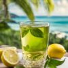 Le thé vert et blanc les Caraïbes vous rafraichira à tous moments de la journée.