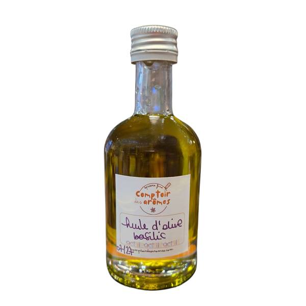 huile d'olive basilic petit format
