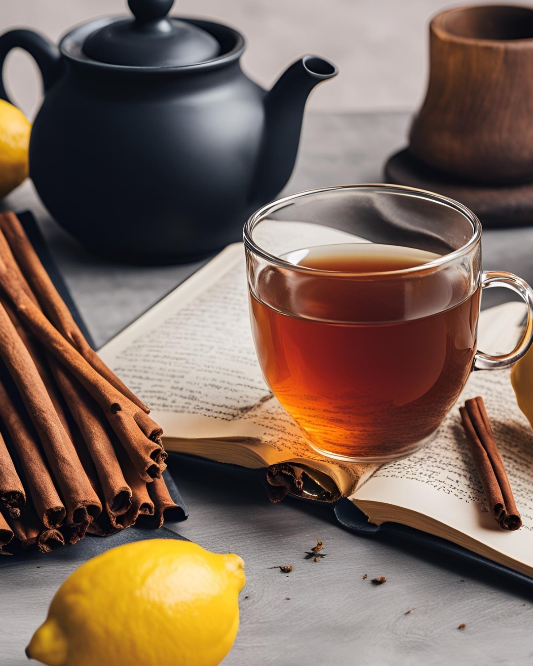 Les Poètes des Frères Dammann, un thé noir au bon goût de cannelle, de citron et de caramel