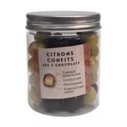 citrons confits aux deux chocolats Doucet