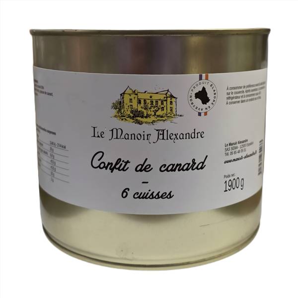 Confit de canard 6 cuisses