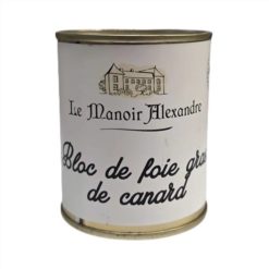 Bloc foie gras 130g manoir alexandre