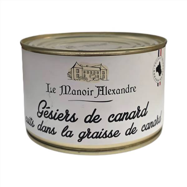 Gésiers confits manoir alexandre comptoir le havre