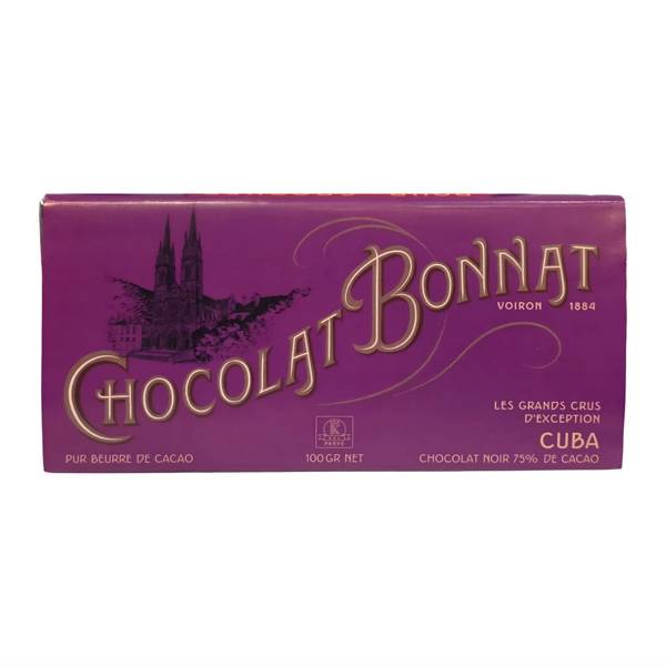 Chocolat noir Bonnat cuba 75 %