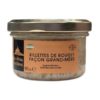 Pot de rillettes de rouget avec tartines, recette gourmande à base de poisson