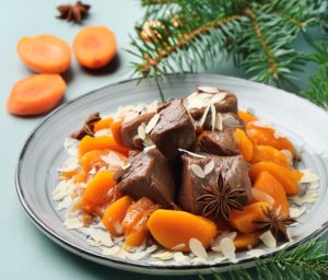 Veau aux Épices et  aux Abricots