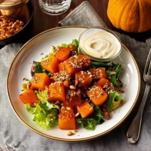 Butternut rôti aux épices de Noël