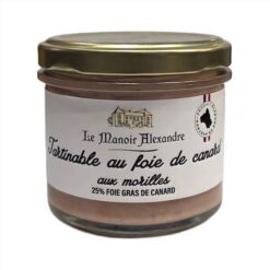 Le tartinable au foie de canard aux morilles de chez Manoir Alexandre vous séduira à coup sur
