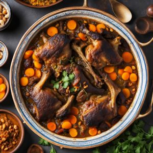 Tajine de Canard aux épices