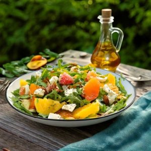 Salade de printemps aux agrumes et feta