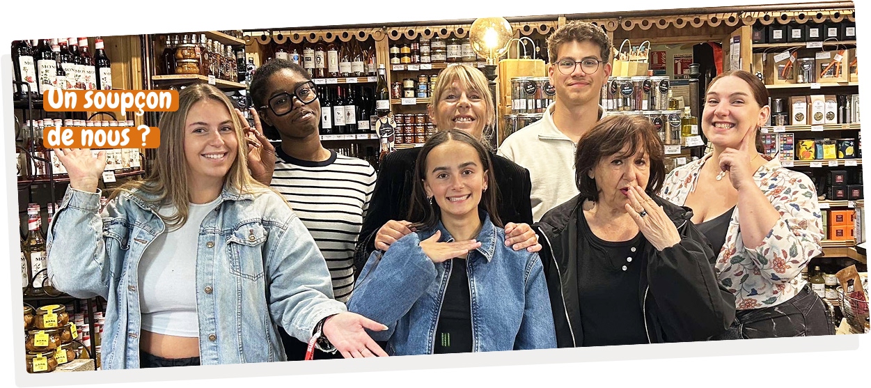 photo équipe comptoir des aromes