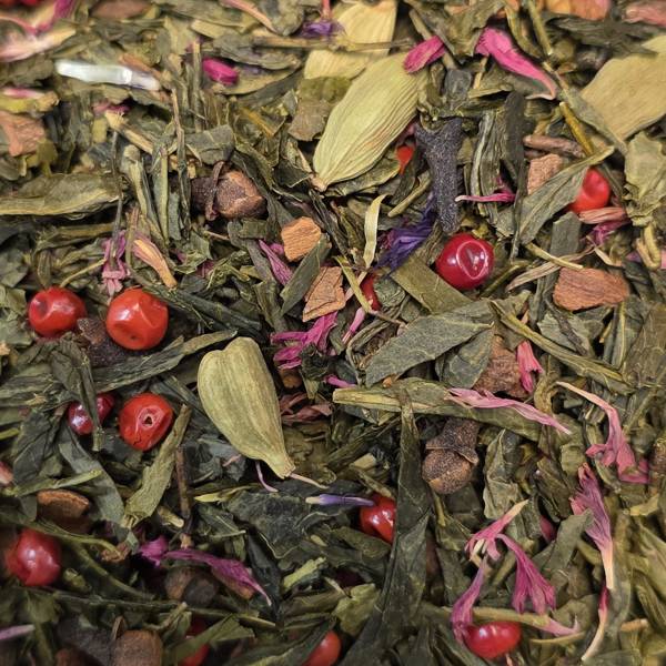 Thé Spicy Coco Dammann Frères en vrac coco épices infusion gourmande Au Comptoir des Arômes