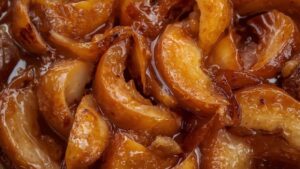 Pommes fondantes façon tatin express
