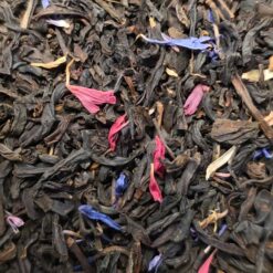 Thé noir L’Oriental Dammann Frères en vrac fruits exotiques pêche de vigne Au Comptoir des Arômes
