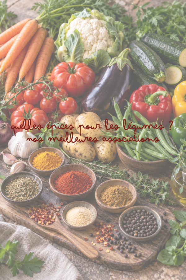 Quelles épices pour les légumes ? Nos meilleures associations
