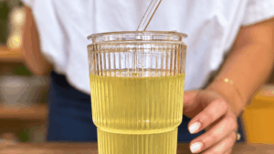 Thé vert glacé Volupté, gingembre et citron